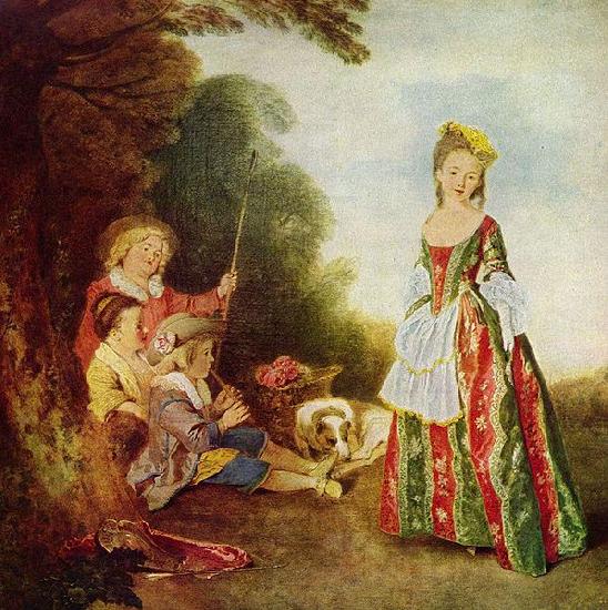 Jean antoine Watteau Der Tanz